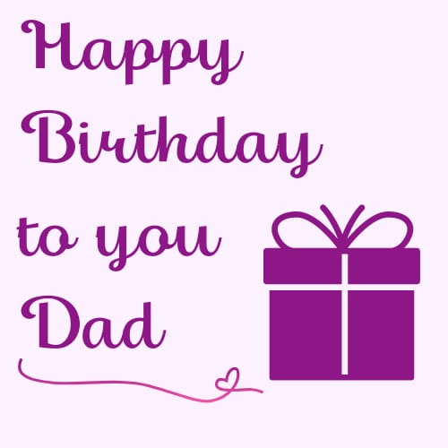 Happy Birthday Dad Images