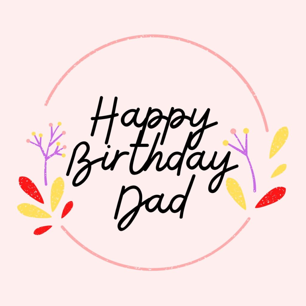 Happy birthday dad images for facebook