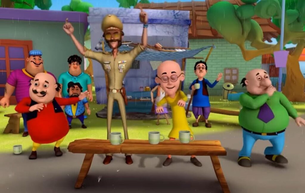 Motu Patlu Wallpaper 4k