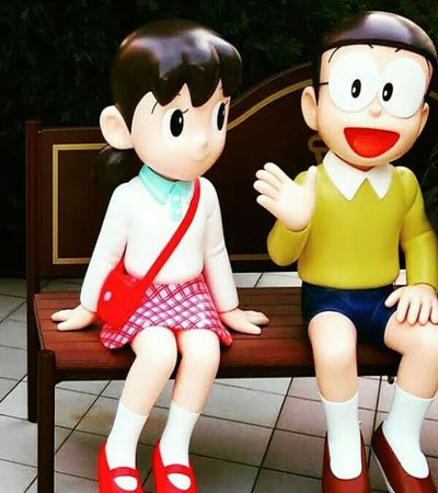 love nobita shizuka whatsapp dp