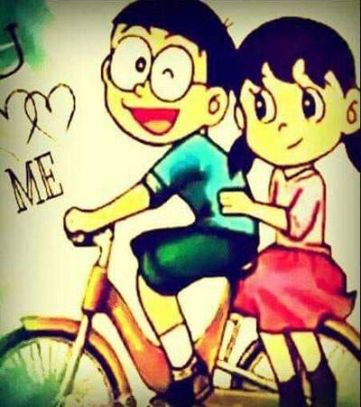 nobita shizuka love pic k