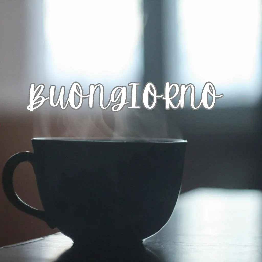 Buongiorno bellissimi