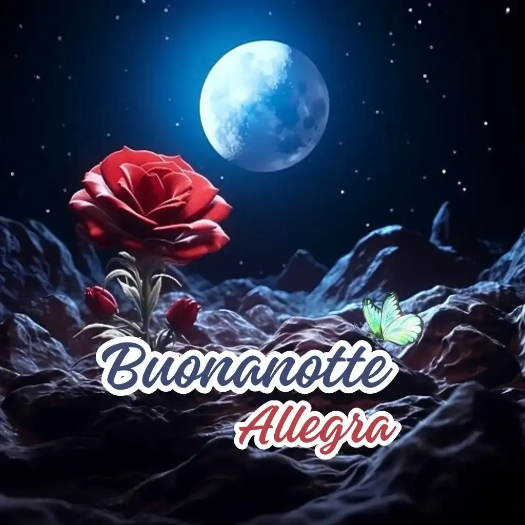 buonanotte allegra e spiritosa