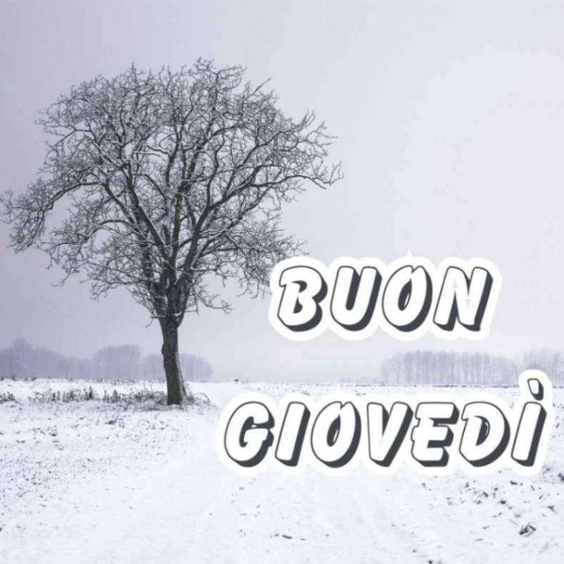 invernale nuovissimi buon giovedì