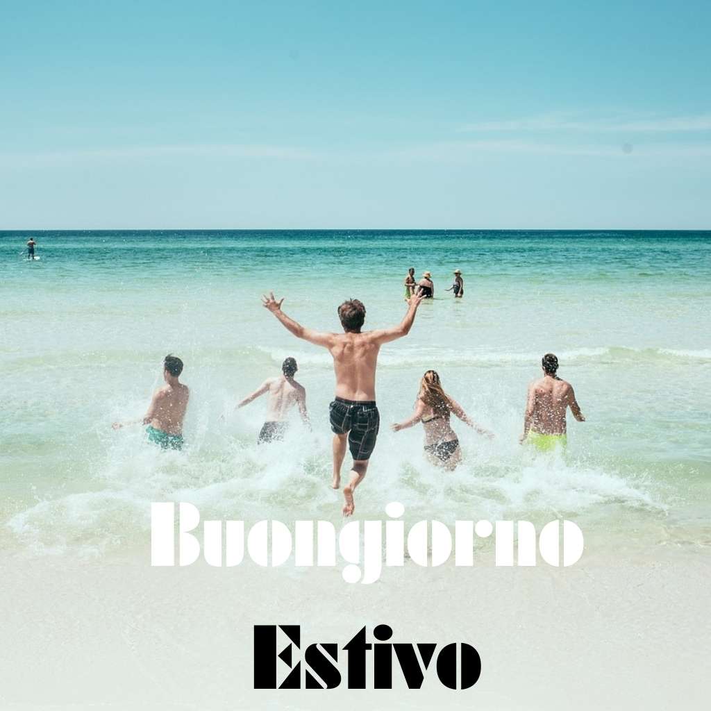 buongiorno estivo divertente