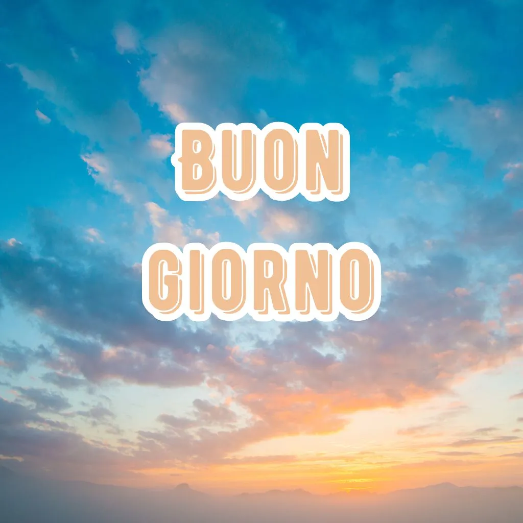 buongiorno nuovissimi 2024