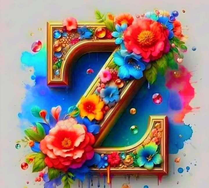 A To Z Alphabet Words Whatsapp DP With AI Effect 